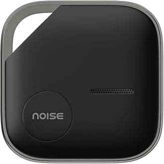 Noise Tag 1: Global Item Tracker Compatible with Android Google Find My Device & Apple Find My Network, 90dB Ring Volume, 30M Outdoor Range,1 Year Battery,Tracking for Keys, Wallets & More (Charcoal)