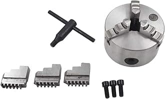 Lathe Chuck K11-100 4'' 3 Jaw Self-centering Internal Jaw 100mm Milling Machine