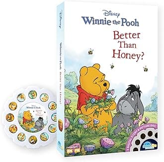 Moonlite Storytime - Disney's Winnie The Pooh Better Than Honey Storytime Disc - A Magical Read - Projector Sold Separately - Digital Story w/Sound FX - Learning Gifts for Kids Ages 1 Year & Up