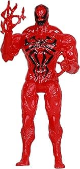 Superhero Action Figure Toys 12 inch with Lighte and Sound, Character Toys for Kids (Red Venom)