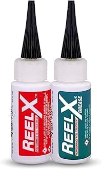 ReelX Fishing Reel Grease, Marine-Grade Anti-Rust Lubricant for Bearings, Spinning, Baitcasting, Spincast, Fly, Trolling & Electric Reels, Corrosion Prevention & Control