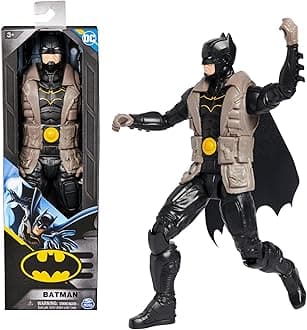 Batman Action Figure, 30-cm Super Hero Collectible Kids’ Toys for Boys and Girls Aged 3+