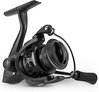 Piscifun Carbon X Spinning Reels, Light to 5.1oz, Carbon Frame and Rotor, 33LBs Max Drag, 10+1 Shielded BB, 5.2:1/6.2:1 High Speed Gear Ratio, Smooth Powerful Saltwater Freshwater Spinning Reel