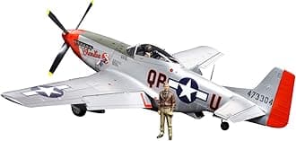 TAMIYA TM60322 P-51D MUSTANG Hobby Model Kit, Multicoloured, 318mm Length